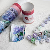 Happily Hydrangea paint by number