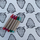 Strawberry: CYO Market Tote Kit With Eco-Friendly Crayons