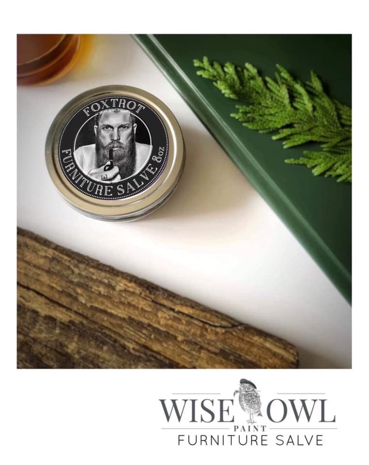 White Tea Wood Salve Wise Owl Paint, Wise Owl Salve, Wood Restore,  Furniture Salve, Leather Conditioner, Wood Conditioner 